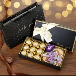 Kalpli Dikdörtgen Çikolata Hediye Kutu - Görsel 2