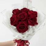 Tayland’a 7 Adet Büyük Kırmızı Gül Buketi Gönder